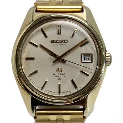 SEIKO セイコー グランドセイコー ハイビート 36000 デイト 6145-8000 自動巻き メンズ 腕時計 HI-BEAT