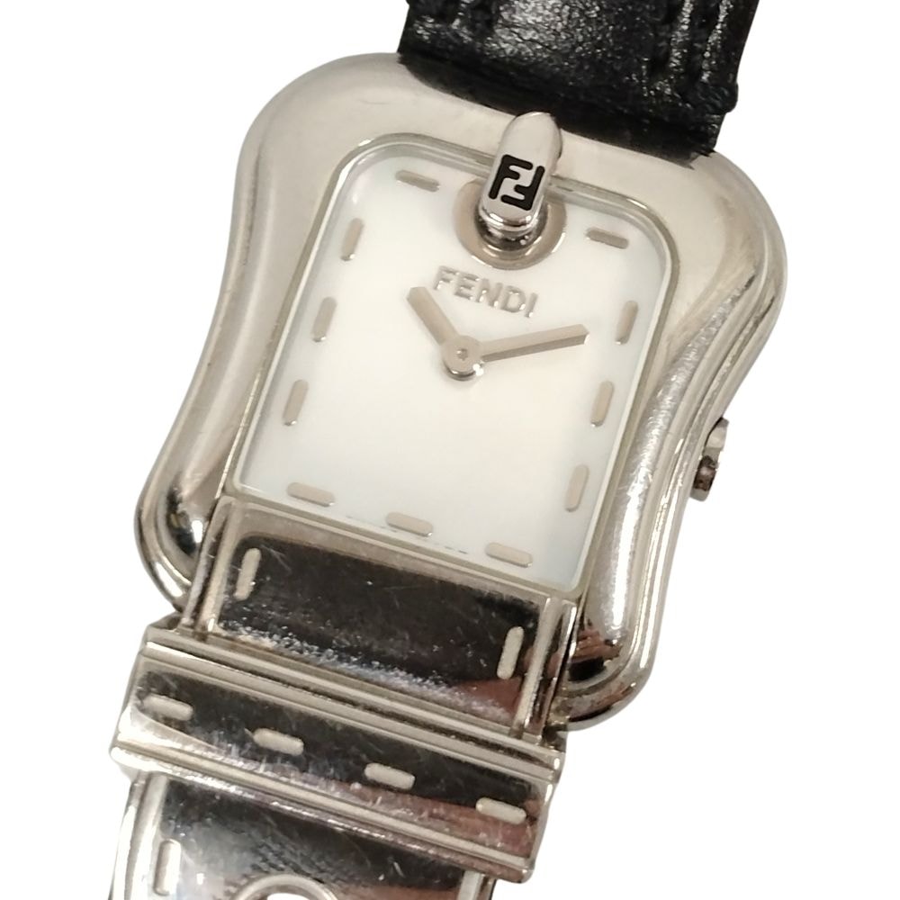 FENDI フェンディ レディース 3800L オロロジ シェル文字盤 クォーツ 腕時計 正規品 / C176