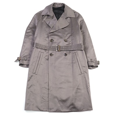 極美品 ディオール オム
トレンチコート グレー メンズ 42 943C301A4698