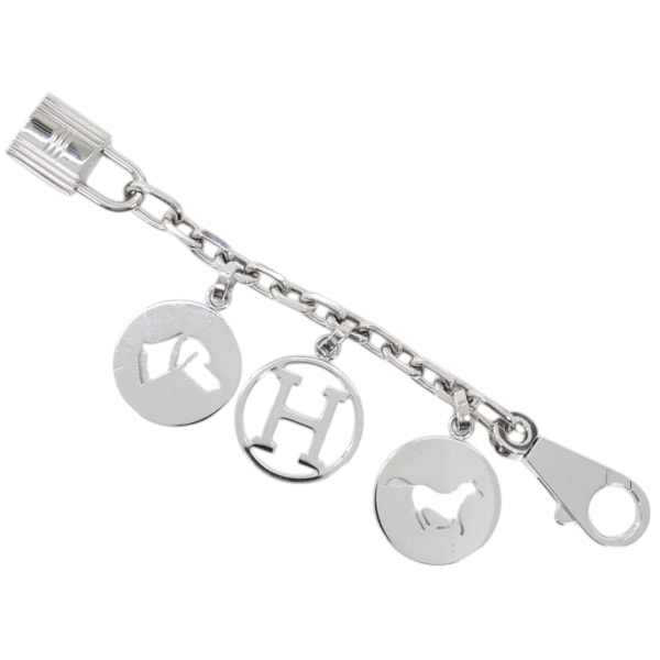 エルメス アミュレット4 ブルロック バッグチャーム キーホルダー カデナ 馬 犬 ドッグ ホース H シルバー HERMES エルメス アミュレット キーホルダー バッグアクセサリー HERMES ブランド 人気 プレゼント レア