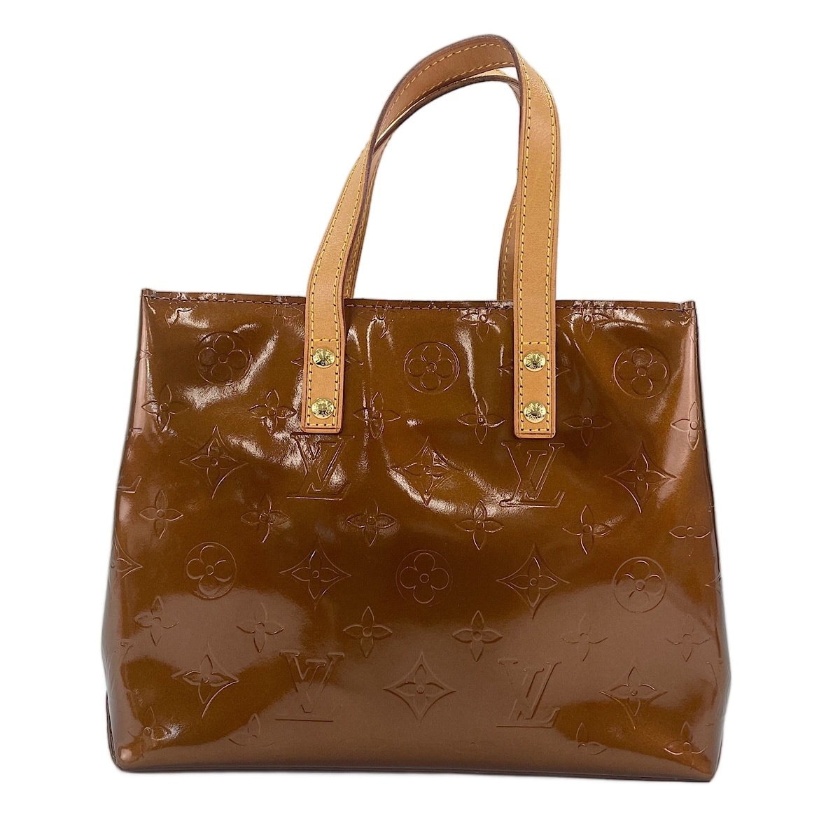 ヴィトン LV モノグラム・ヴェルニ リード PM ハンドバッグ【中古】
