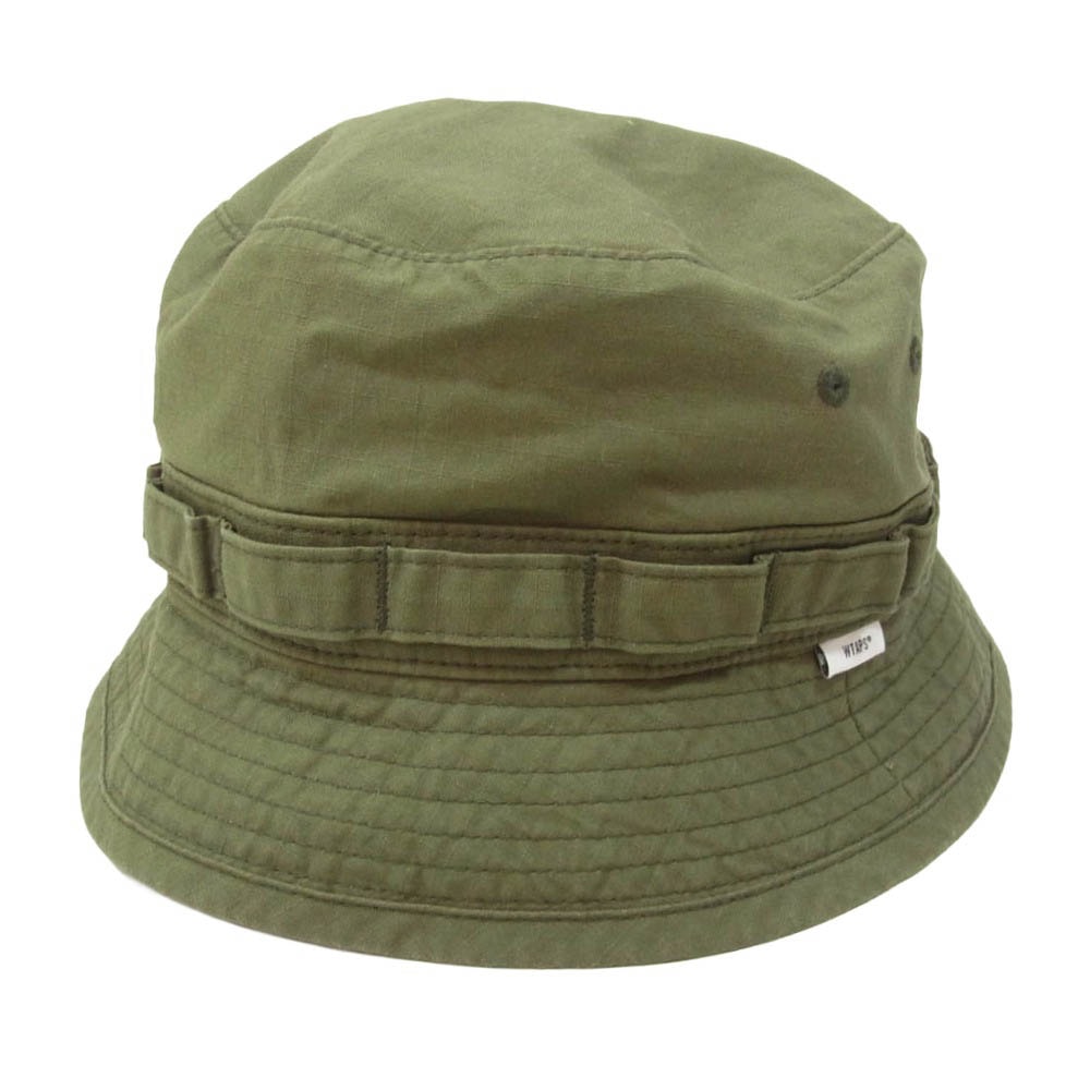 WTAPS ダブルタップス 19AW 192HCDT-HT12 JUNGLE HAT ジャングル ハット バケットハット 帽子 カーキ系 X02【中古】