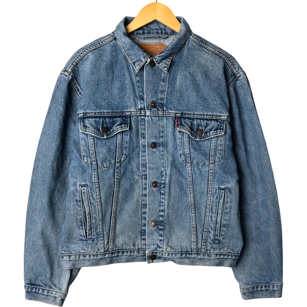 古着 90年代 リーバイス Levi's 70503-0214 デニムジャケット Gジャン メンズL相当 ヴィンテージ/eaa573152