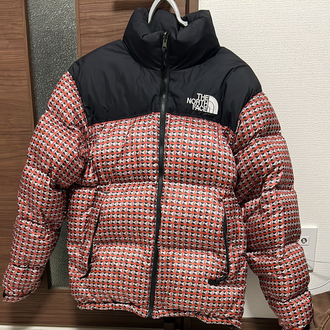 Supreme x The North Face Studded Nuptse Jacket "Red"