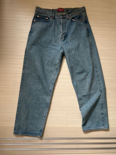 Supreme Baggy Jean "Washed Indigo" (22SS)