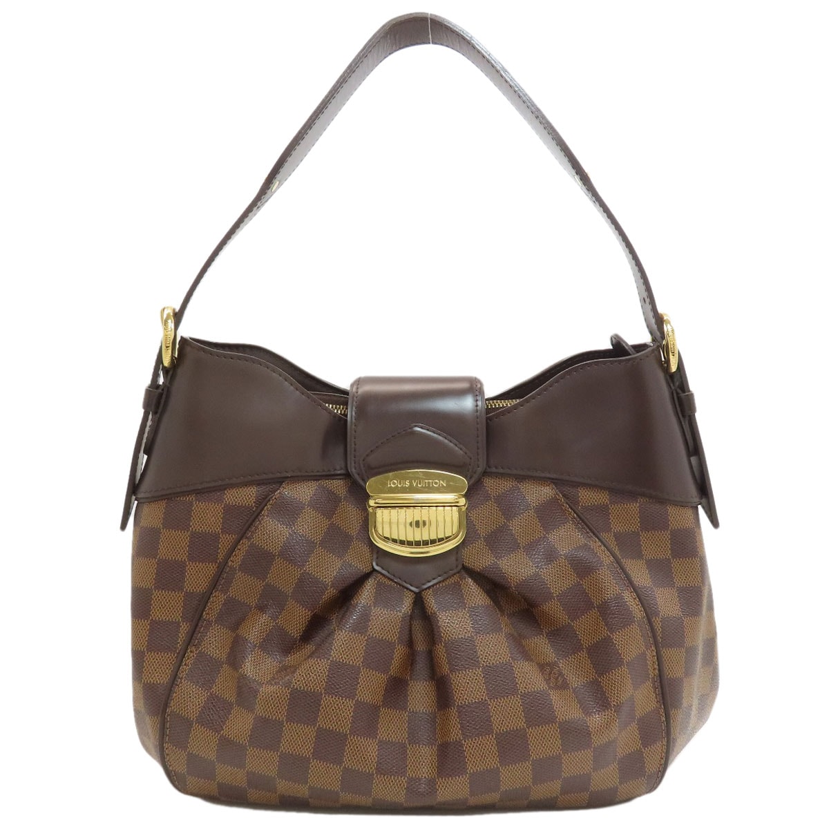 LOUIS VUITTON ルイヴィトン N41541 システィナMM トートバッグ ダミエキャンバス レディース [中古]