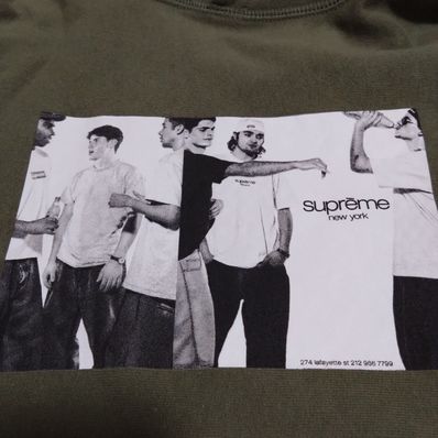 Supreme Classic Ad Hooded Sweatshirt "Olive"