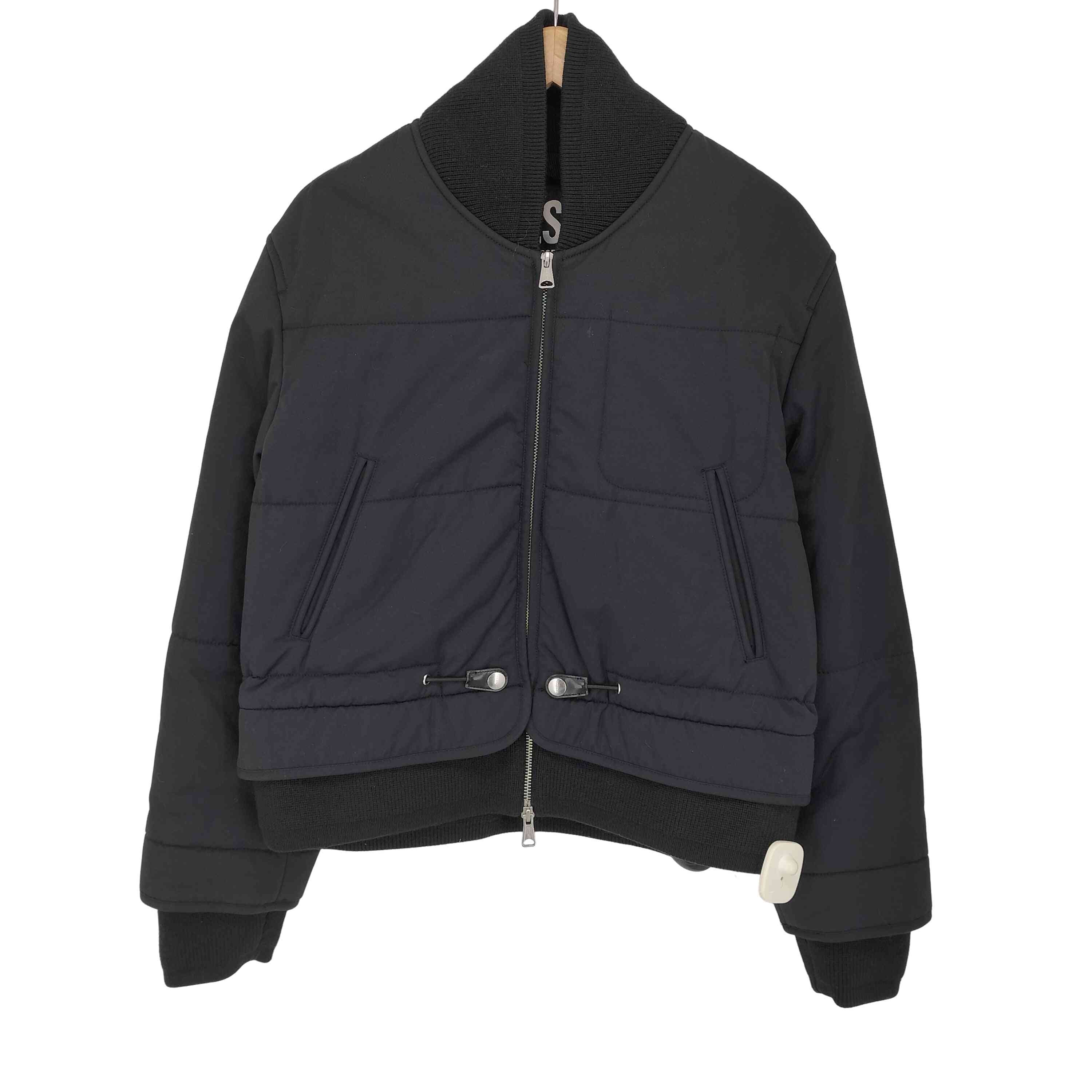 グレン期 ダブルジップ リブ付き フライトジャケット ボンバージャケット ブルゾン【1140791150566】