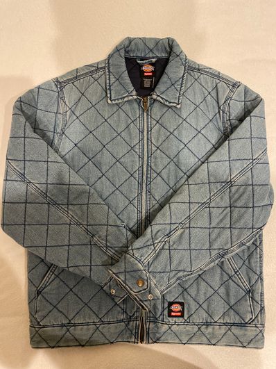 Supreme x Dickies Quilted Denim Work Jacket "Denim"