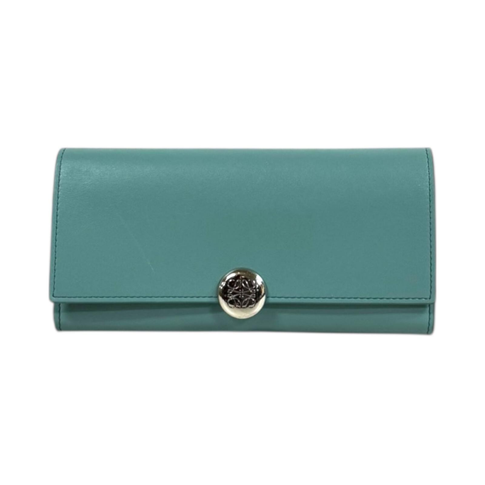 로에베 페블 콘티넨탈 지갑 장지갑 가죽 여성용 LOEWE 중고