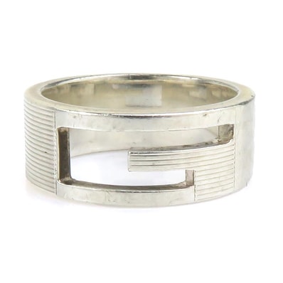 グッチ GUCCI リング・指輪 シルバー925 シルバー レディース 13号【中古】 h32652a