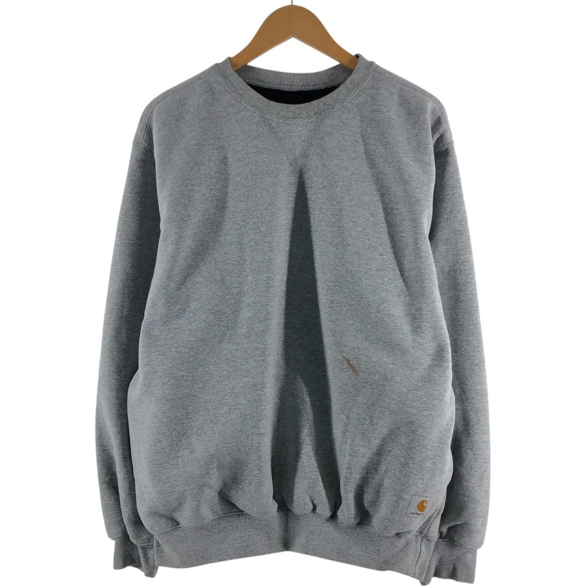 古着 カーハート Carhartt ワンポイントロゴスウェットシャツ トレーナー メンズXL相当/eaa515732