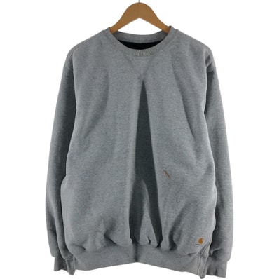 古着 カーハート Carhartt ワンポイントロゴスウェットシャツ トレーナー メンズXL相当/eaa515732