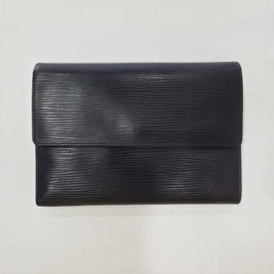 Louis Vuitton Epi Porte Tresor Etui Papier "Noir"