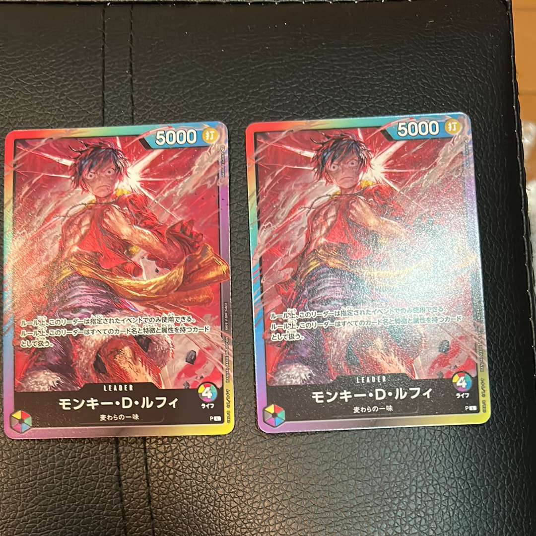 状態A】モンキー・D・ルフィ L :参加記念品 :修正前ライフ4 [P] (8