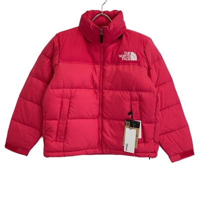 The North Face Short Nuptse Jacket "Carmine"