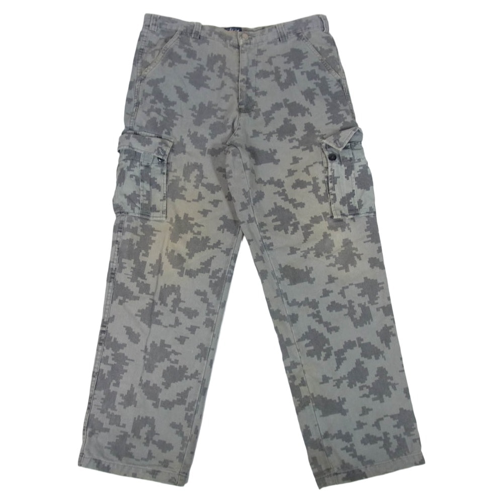 STUSSY ステューシー パンツ 90s STUSSY OUTDOOR デジタルカモ カーゴ ミリタリー パンツ グレー系 32【中古】