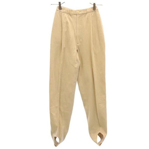 ISSEY MIYAKE イッセイミヤケ 80s 筆タグ スパッツ パンツ 9 ベージュ 足掛けズボン