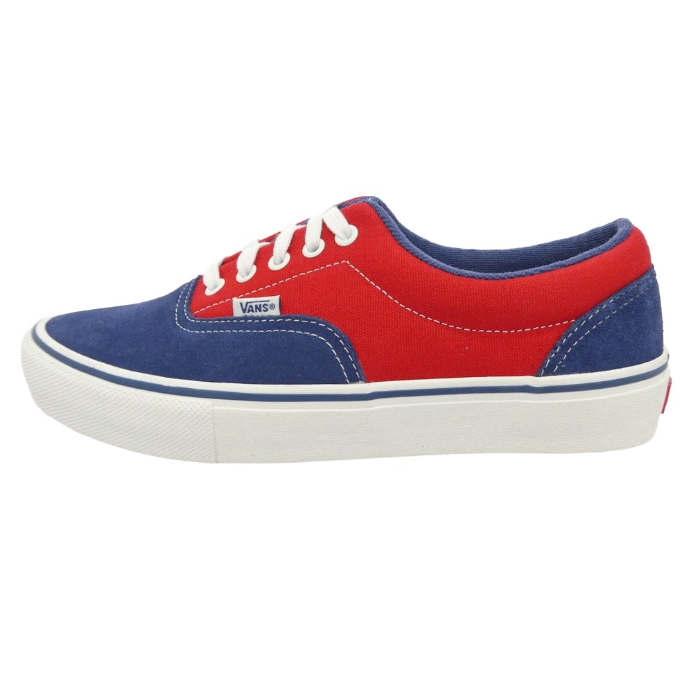 VANS バンズ VN000ECR3QG SKATE ERA スケート エラ ローカット スニーカー ネイビー系 レッド系 27.5cm【美品】【中古】