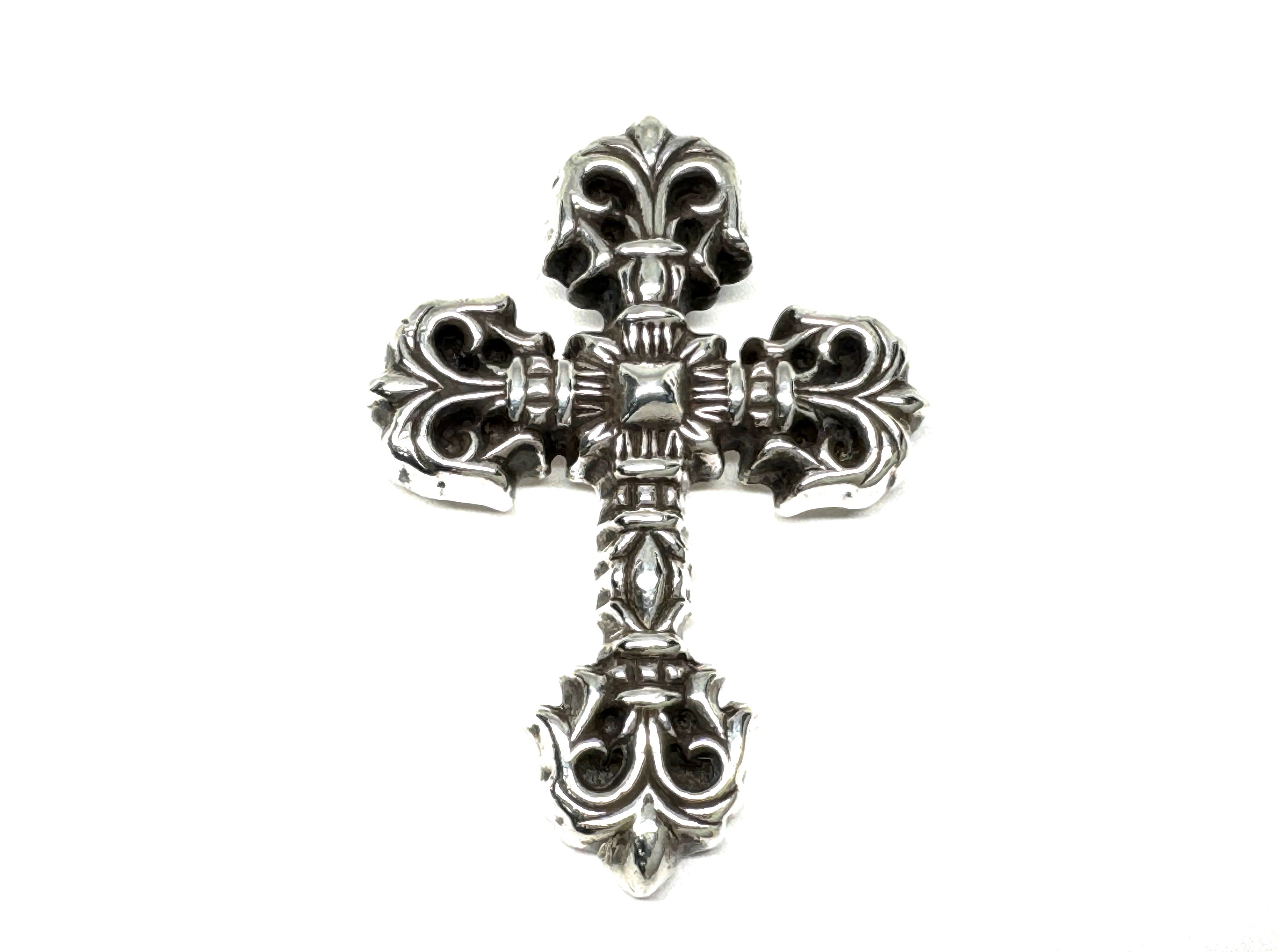 Chrome Hearts Philigree Cross Pendant XS "Silver"