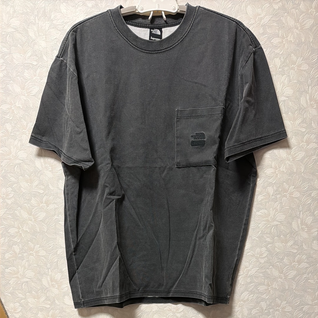 Supreme x The North Face Pigment Printed Pocket Tee "Black"