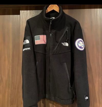 Supreme x The North Face Polartec Fleece Jacket "Black"