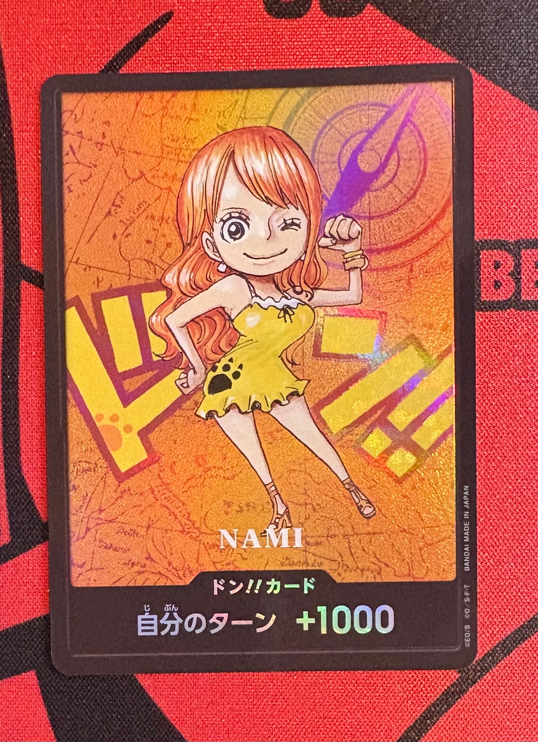 状態A】ドン!!カード : ナミ (プレミアムカードコレクション「熊本県