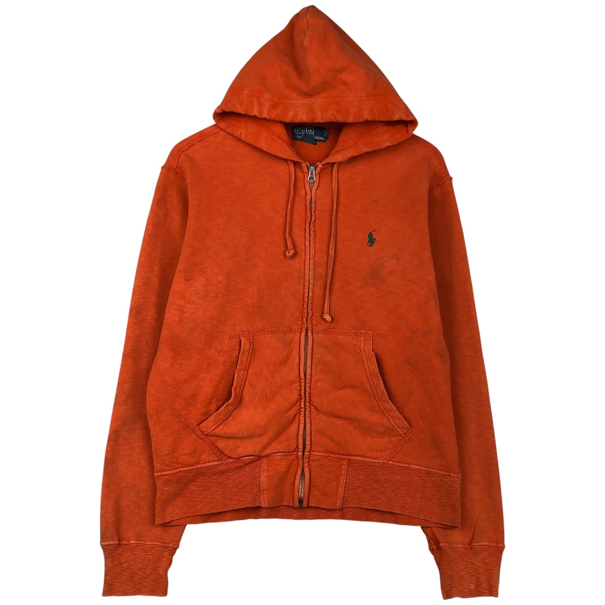 古着 ラルフローレン Ralph Lauren POLO by Ralph Lauren スウェットフルジップパーカー メンズS相当/eaa459076