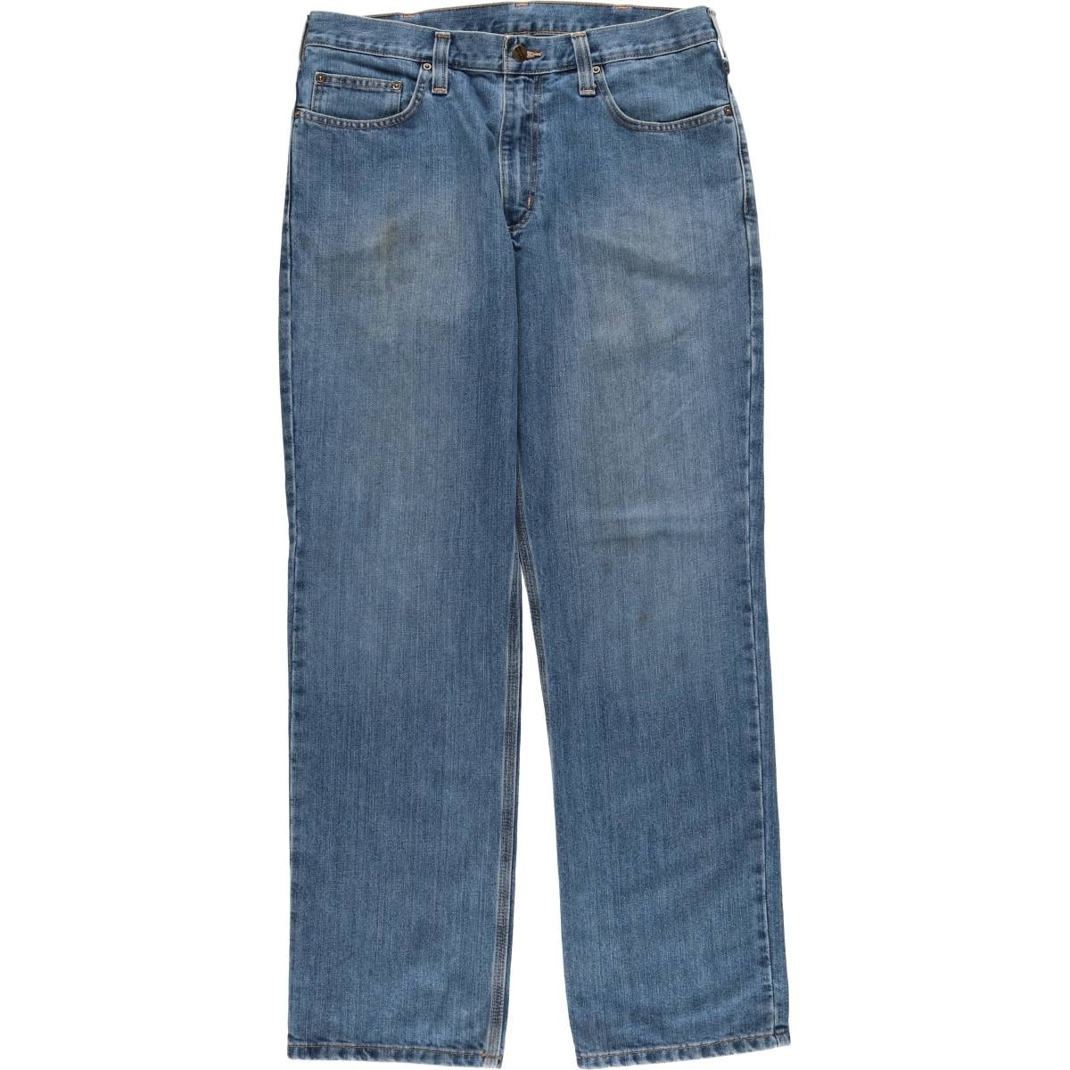 古着 カーハート Carhartt ストレートデニムパンツ メンズw34相当/eaa553321