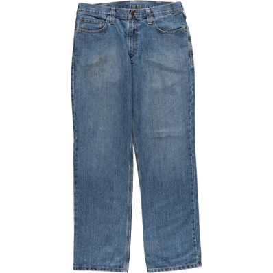 古着 カーハート Carhartt ストレートデニムパンツ メンズw34相当/eaa553321