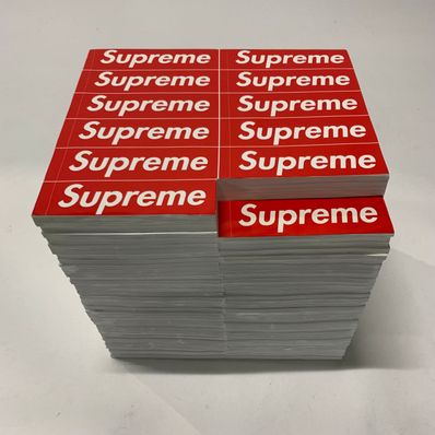 Supreme / Rotary Hero Sticker Bricks Stool/Side Table Supreme / Rotary Hero Sticker Bricks Stool/Side Table
