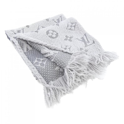ルイヴィトン LOUIS VUITTON ロゴマニア M74742 MUFFLER