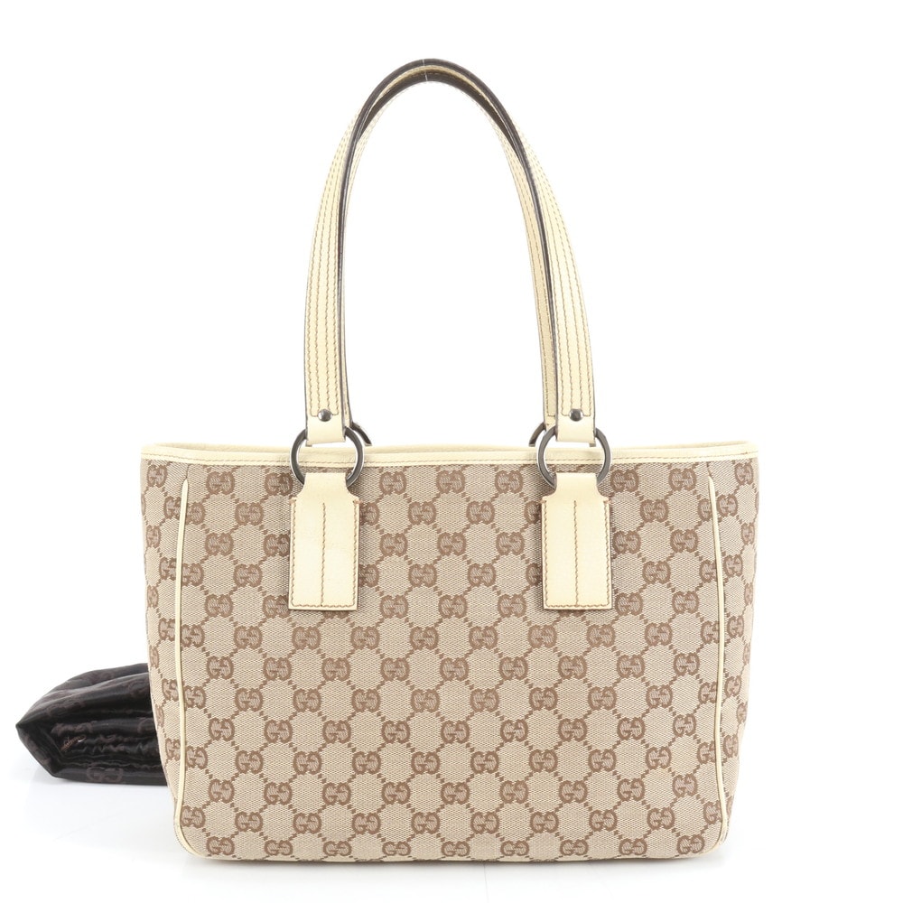 ■美品 グッチ GGキャンバス 113019 トート バッグ