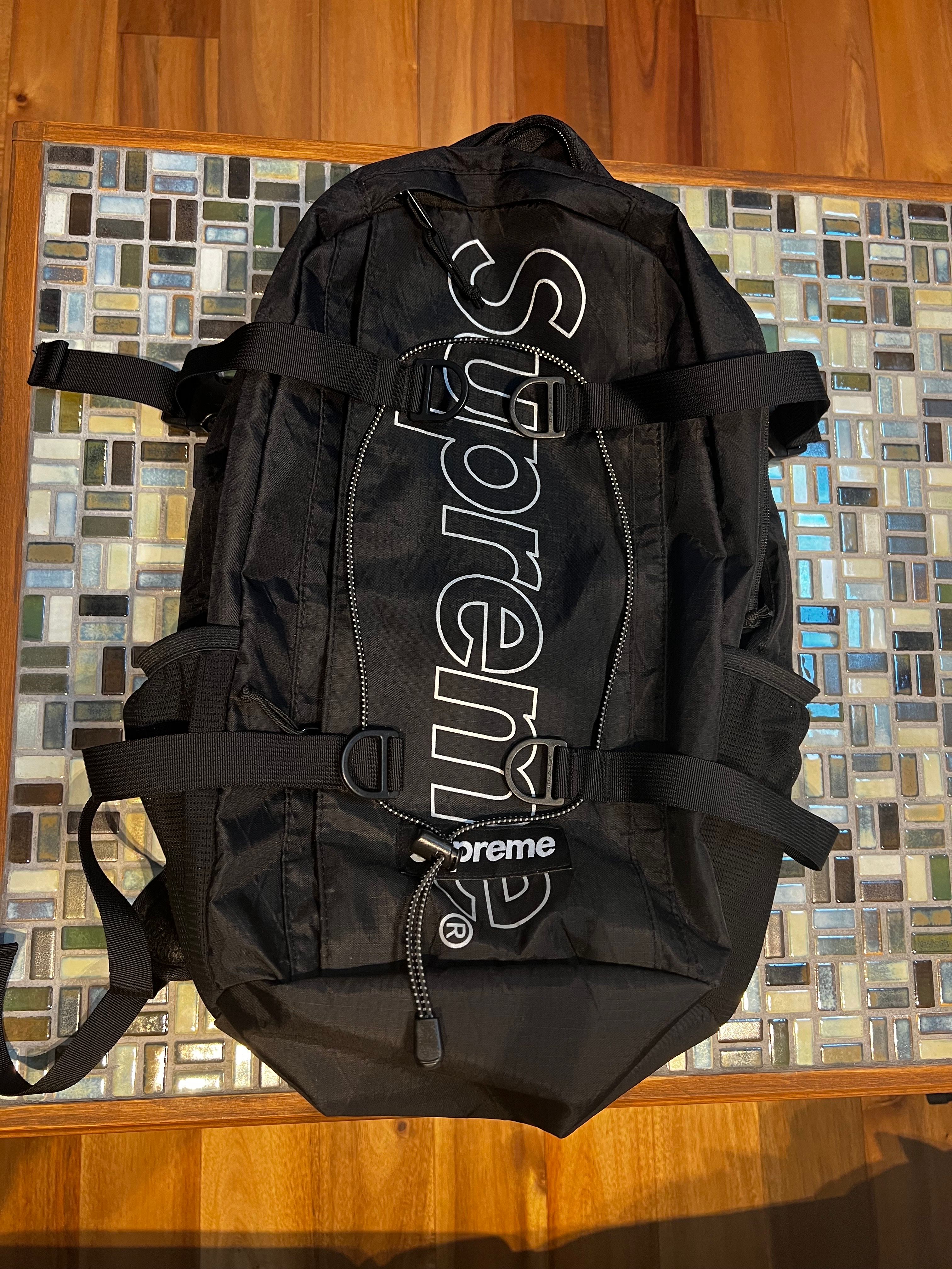 Supreme 18FW Backpack "Black"