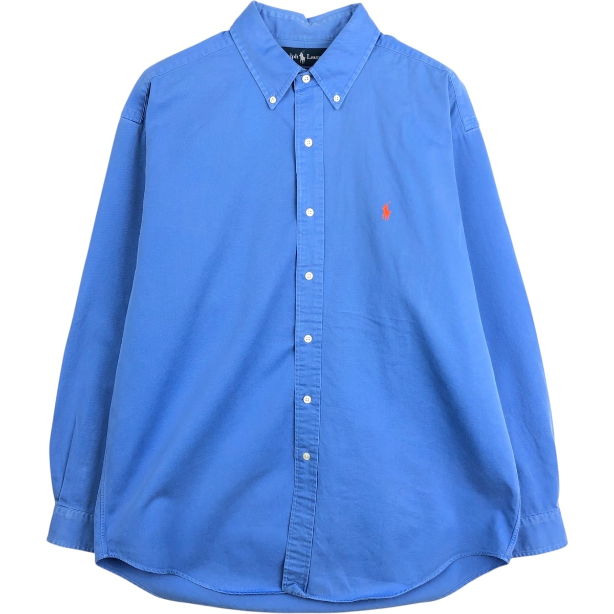 古着 ラルフローレン Ralph Lauren BLAKE CLASSIC FIT 長袖 ボタンダウンシャツ メンズL相当/eaa662954