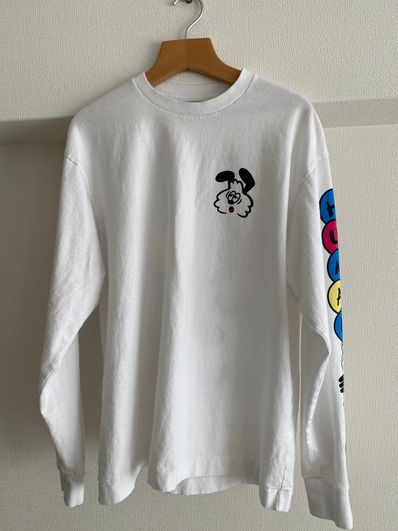 HUMAN MADE VICK LONG SLEEVE T-SHIRT "White"
