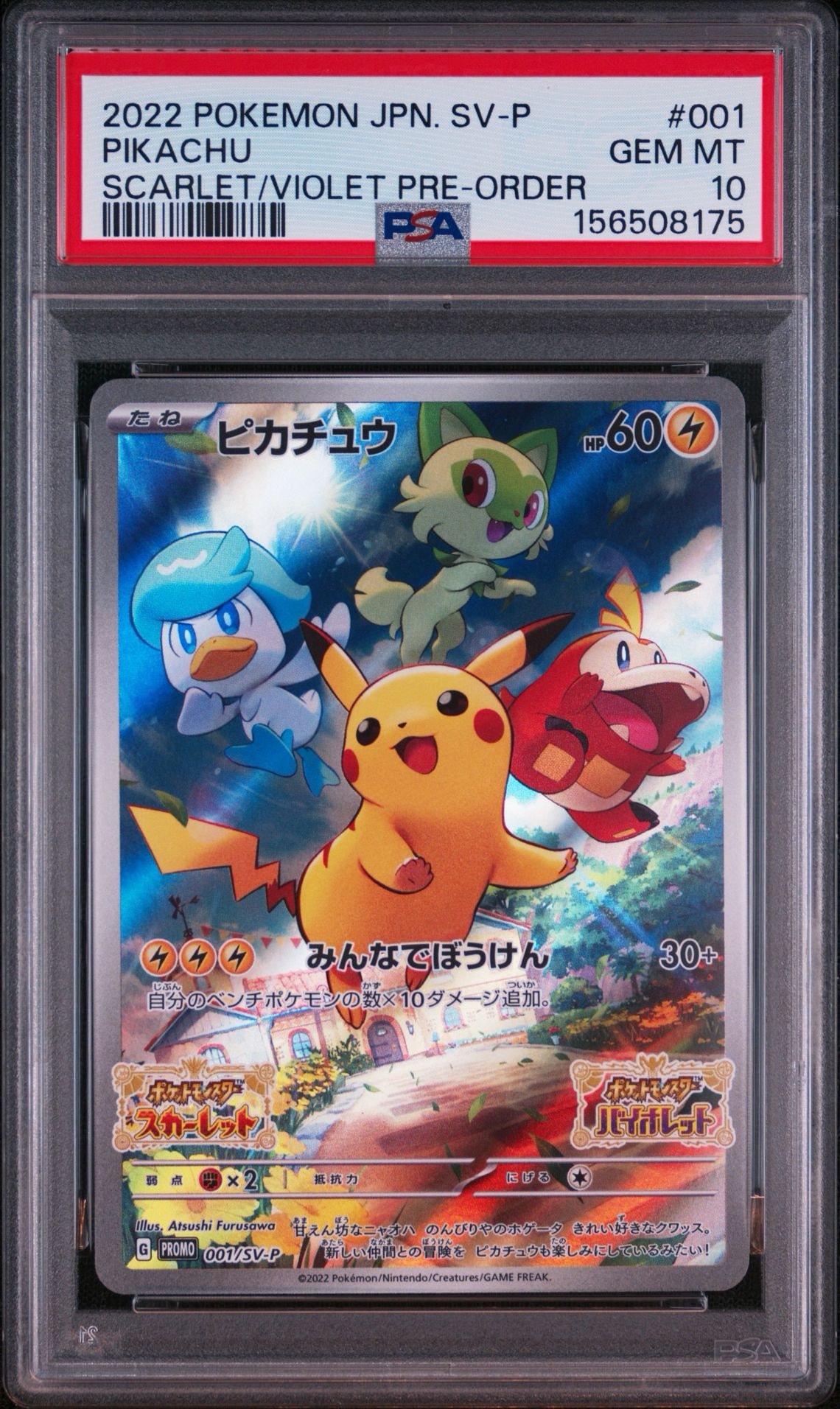 ピカチュウ: プロモ [001/SV-P](プロモーションカード「SV-P」)通販