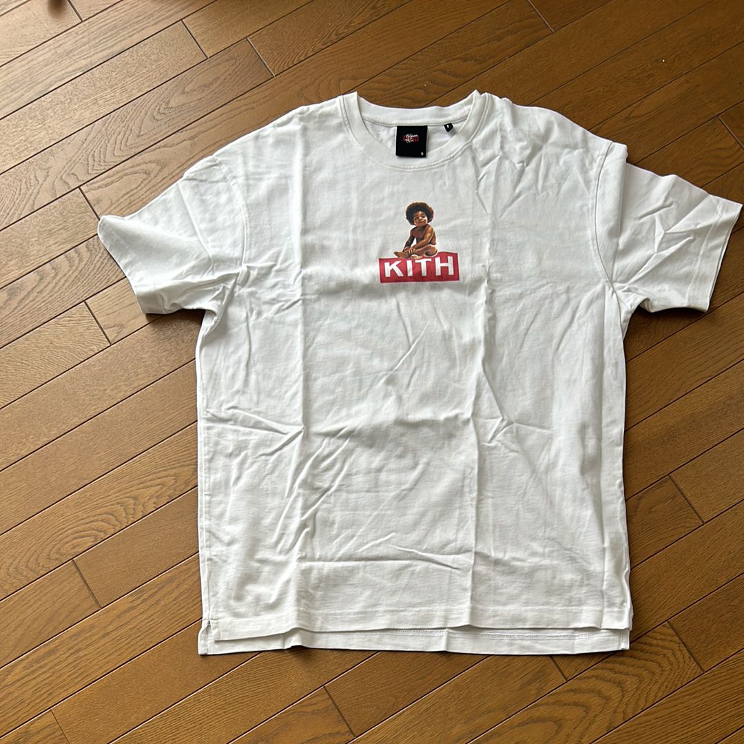 KITH Biggie Classic Logo Tee "White"