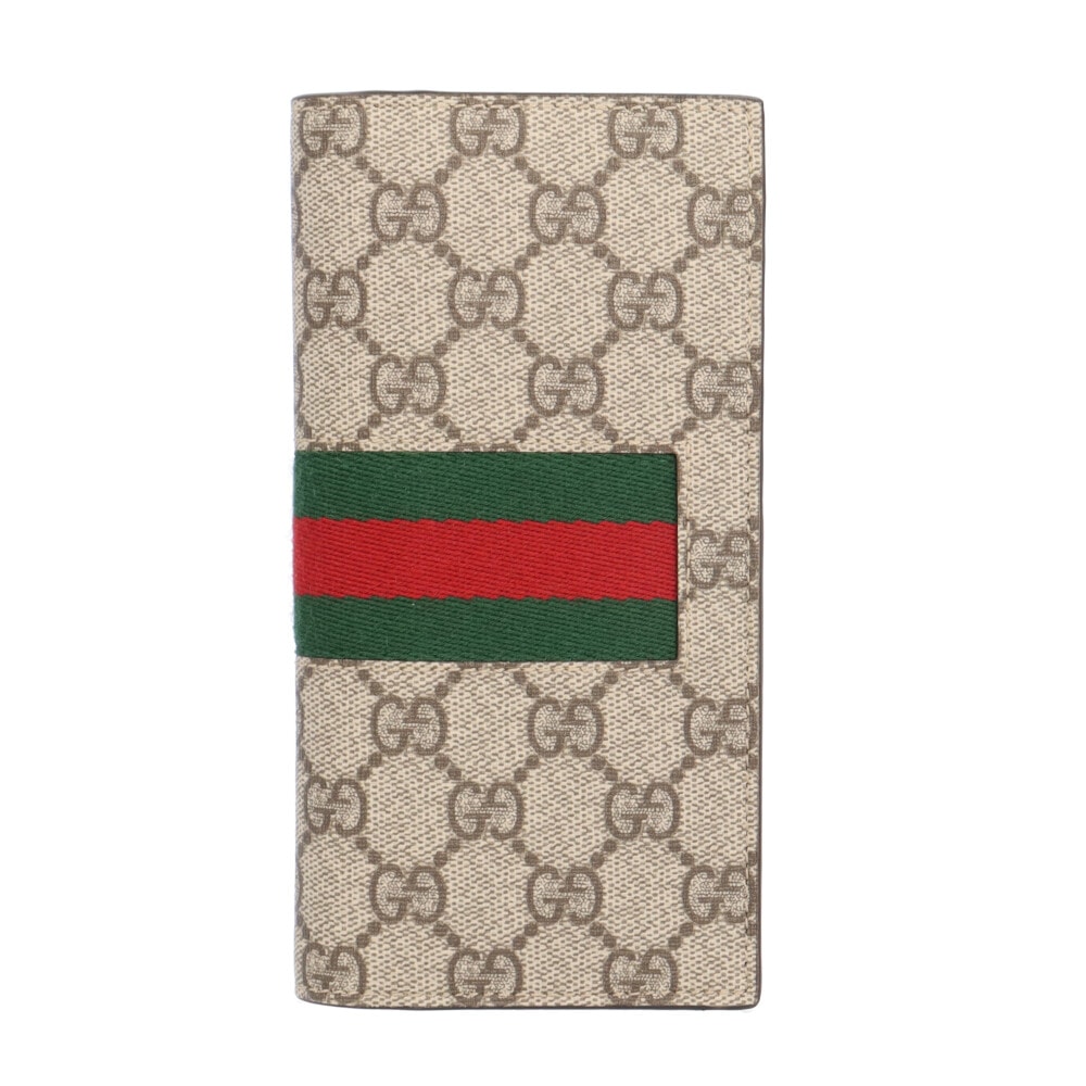グッチ シェリー 長財布 GGスプリームキャンバス 779872 メンズ GUCCI  中古