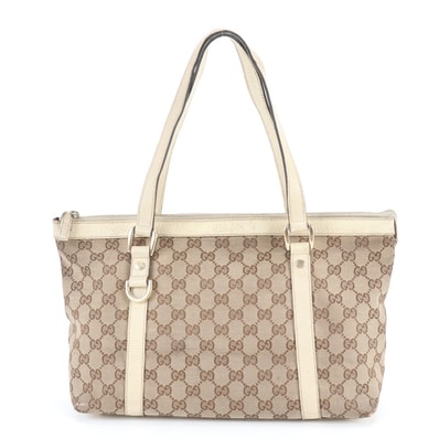 グッチ GGキャンバスアビー 141470 トート バッグ