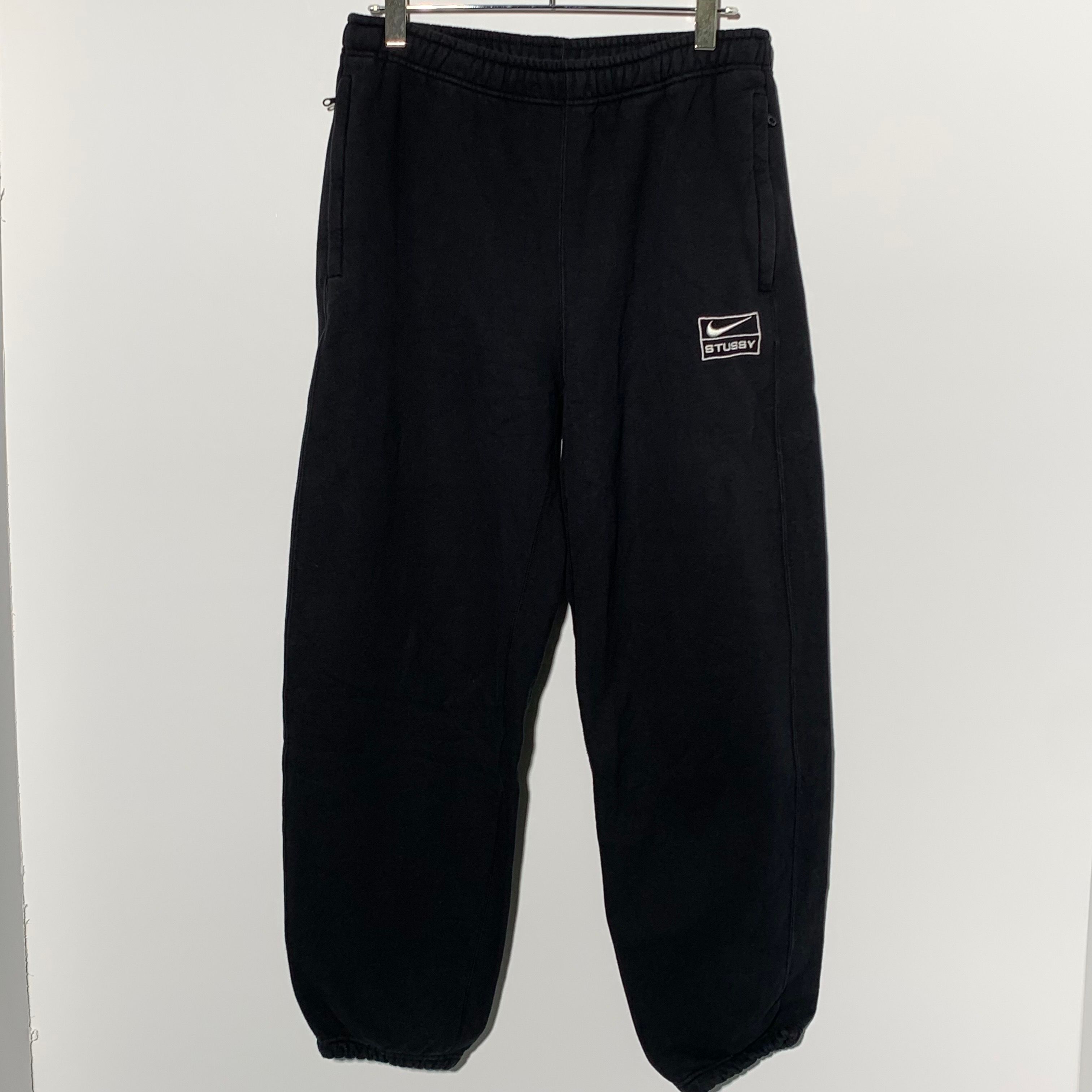 Stussy x Nike Washed Pants (US Size) "Black" DO5296-010