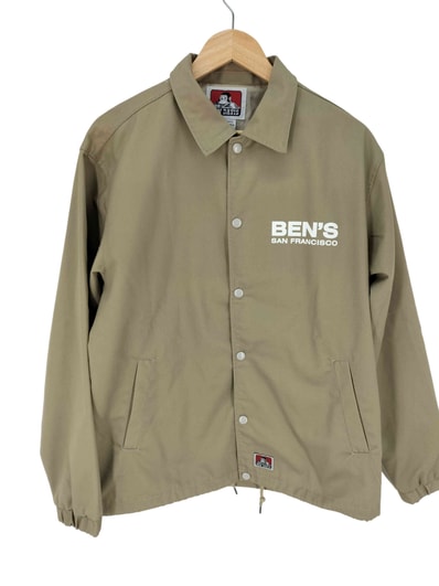 WORK COACHES JACKET DUNGAREE BEN'S プリント コーチジャケット【1143873723160】