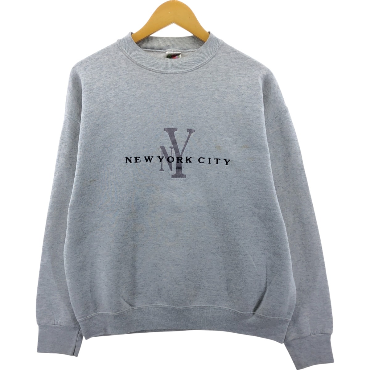 古着 フルーツオブザルーム FRUIT OF THE LOOM スウェットシャツ トレーナー メンズL相当/eaa505875