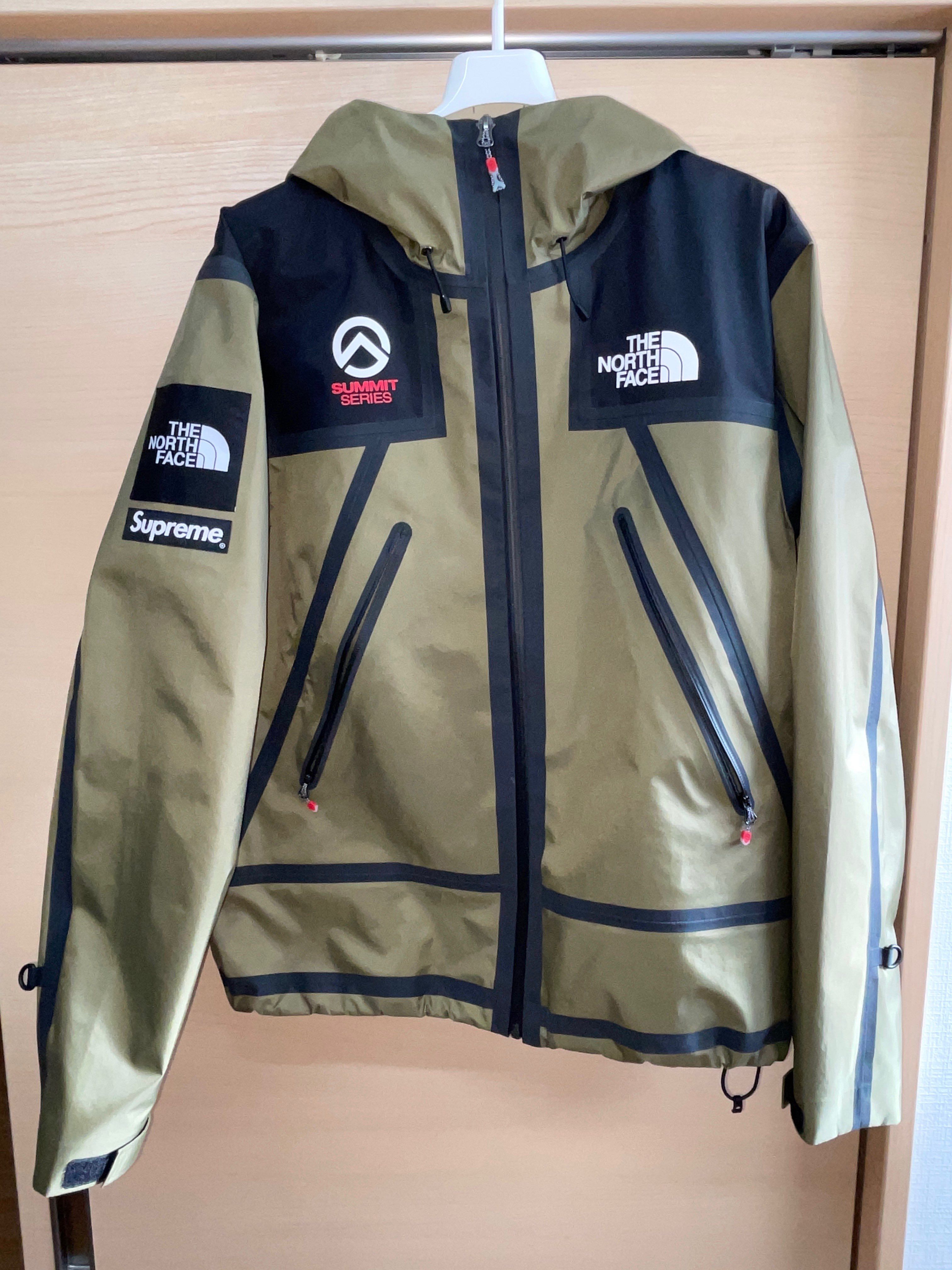 Supreme x The North Face Summit Series Outer Tape Seam Shell Jacket "Olive"