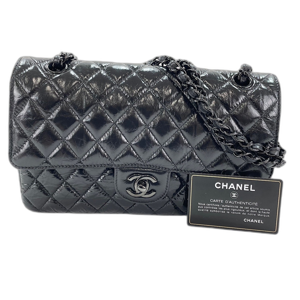 シャネル CHANEL マトラッセ 25 ショルダーバッグ PVC【中古】