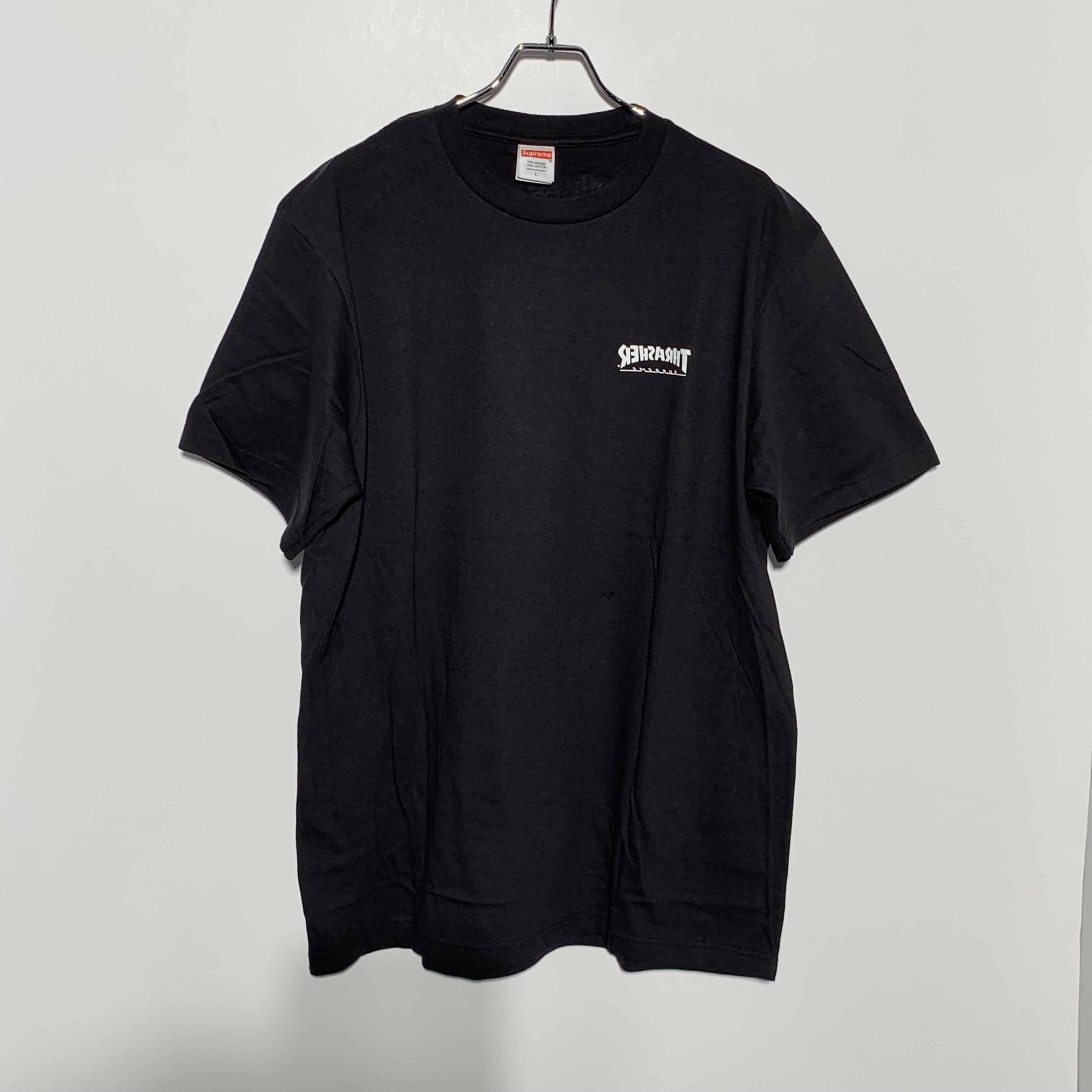 Supreme x Thrasher Cross Tee "Black"