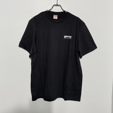 Supreme x Thrasher Cross Tee "Black"