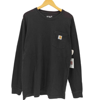 LOOSE FIT HEAVYWEIGHT LONG-SLEEVE POCKET T-SHIRT【1142965354787】
