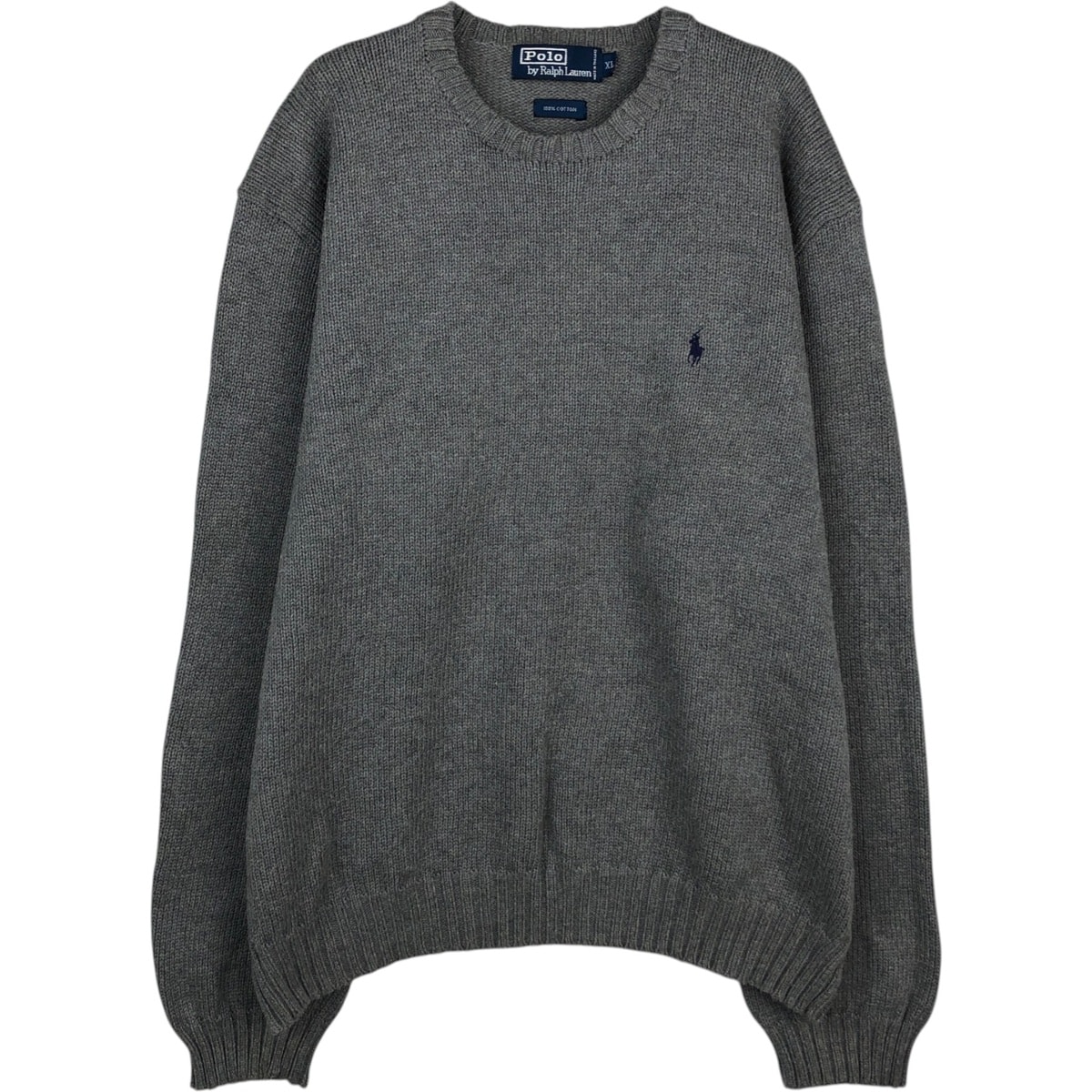 古着 ラルフローレン Ralph Lauren POLO by Ralph Lauren コットンニットセーター メンズXL相当/eaa627418