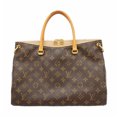 【6id6022-h】ルイヴィトン ハンドバッグ モノグラム パラス M50066 ブラウン デュンヌ【中古】レディース